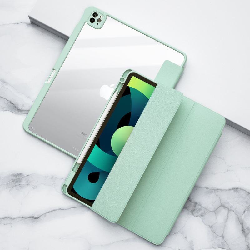 Magnetic/ detachable flip case for iPad 